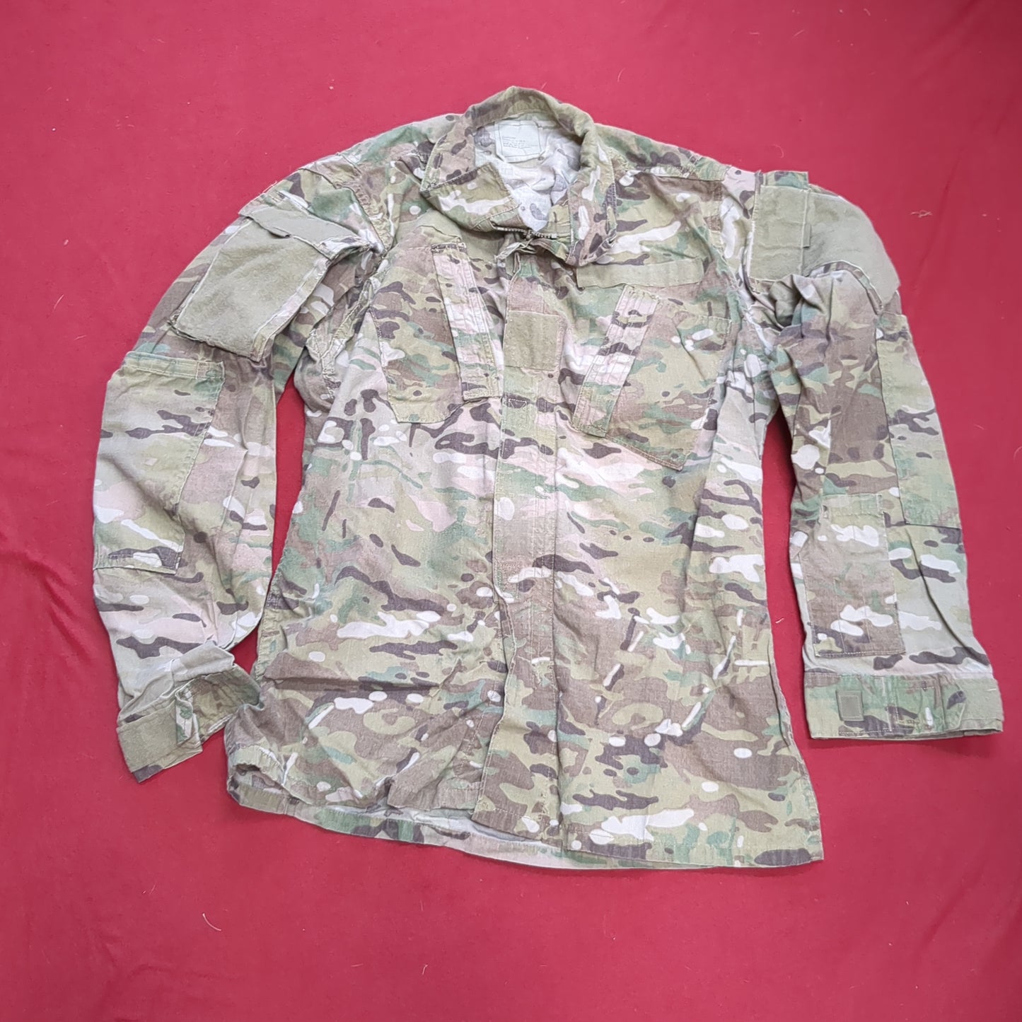 US Army Small Long FRAC Multicam Uniform Top Shirt Good Condition (ec10-g415)