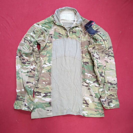 NWT US Army Deployment Small Quarter Zip Combat Shirt OCP Mulitcam 1/4 (fa06-YLU171)