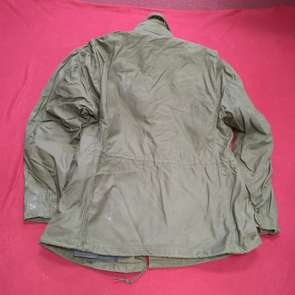 Vietnam Era '72 US Army Medium Regular Man's Field Coat Excellent Condition (aa15-14)