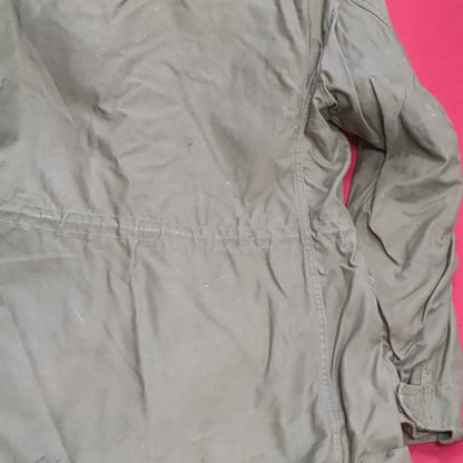 Vietnam Era '72 US Army Medium Regular Man's Field Coat Excellent Condition (aa15-14)