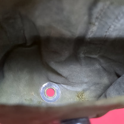 US Army First Aid Compass Pouch OD Olive Drab Used (03g 06cc- ca9-MH145)