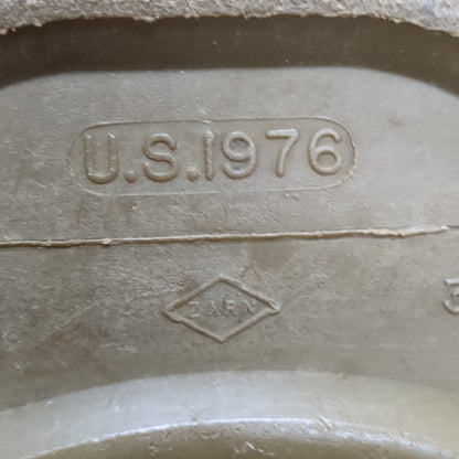 Vintage US Army 1 Quart Canteen Dated 1976 (08g 12s (ab11-48)