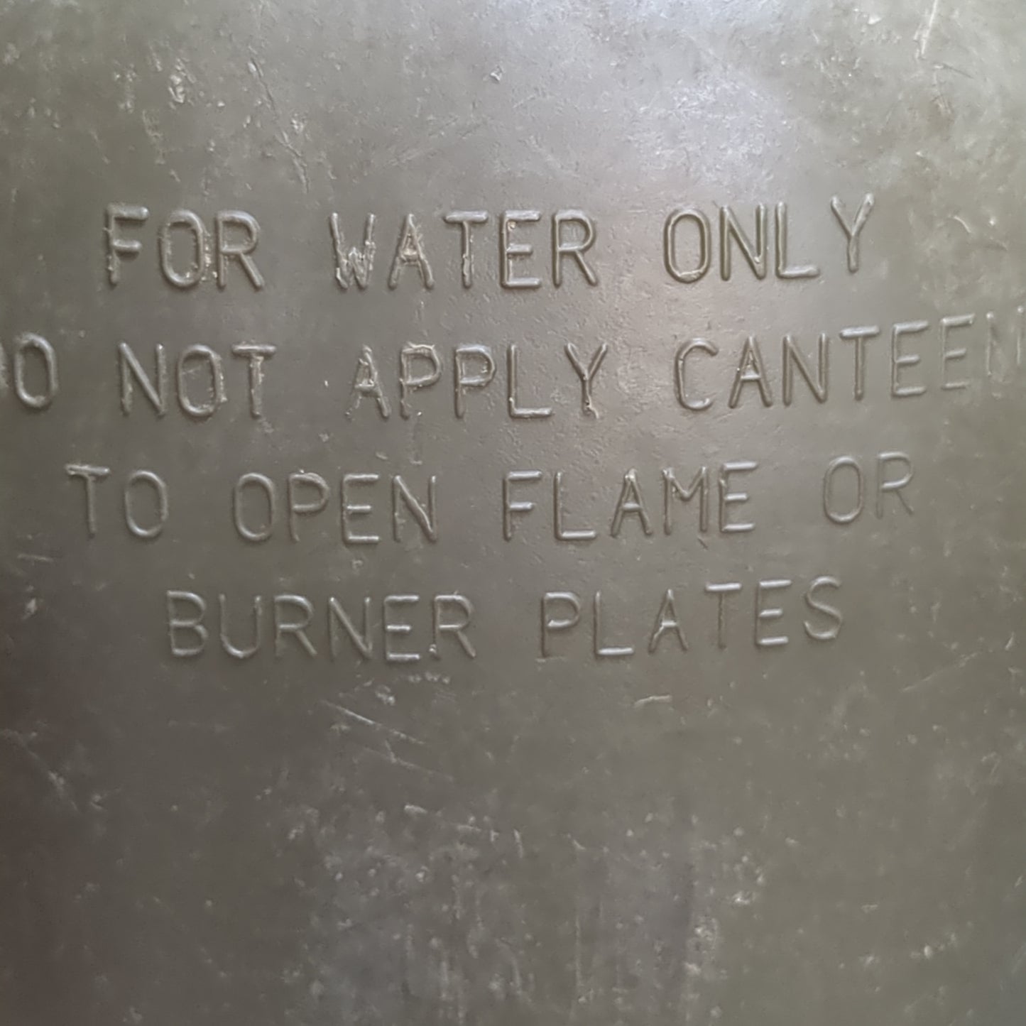 Vintage US Army 1Quart Canteen Dated 1991 (08g 12s (ab11-53)