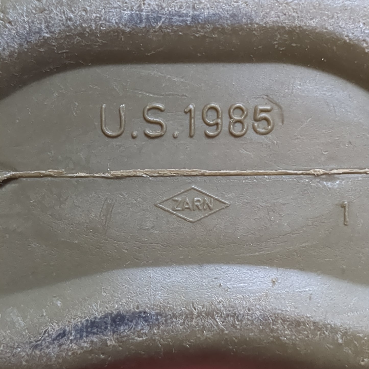 Vintage US Army 1Quart Canteen Dated 1985 (08g 12s (ab11-46)