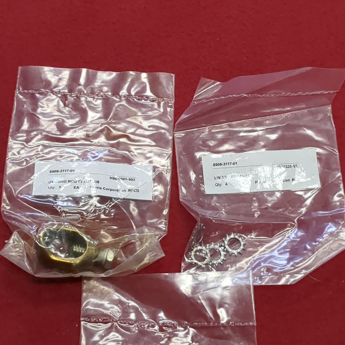 NOS Various Components for HARRIS RFCD 6906-3117-01 (fc03-17)