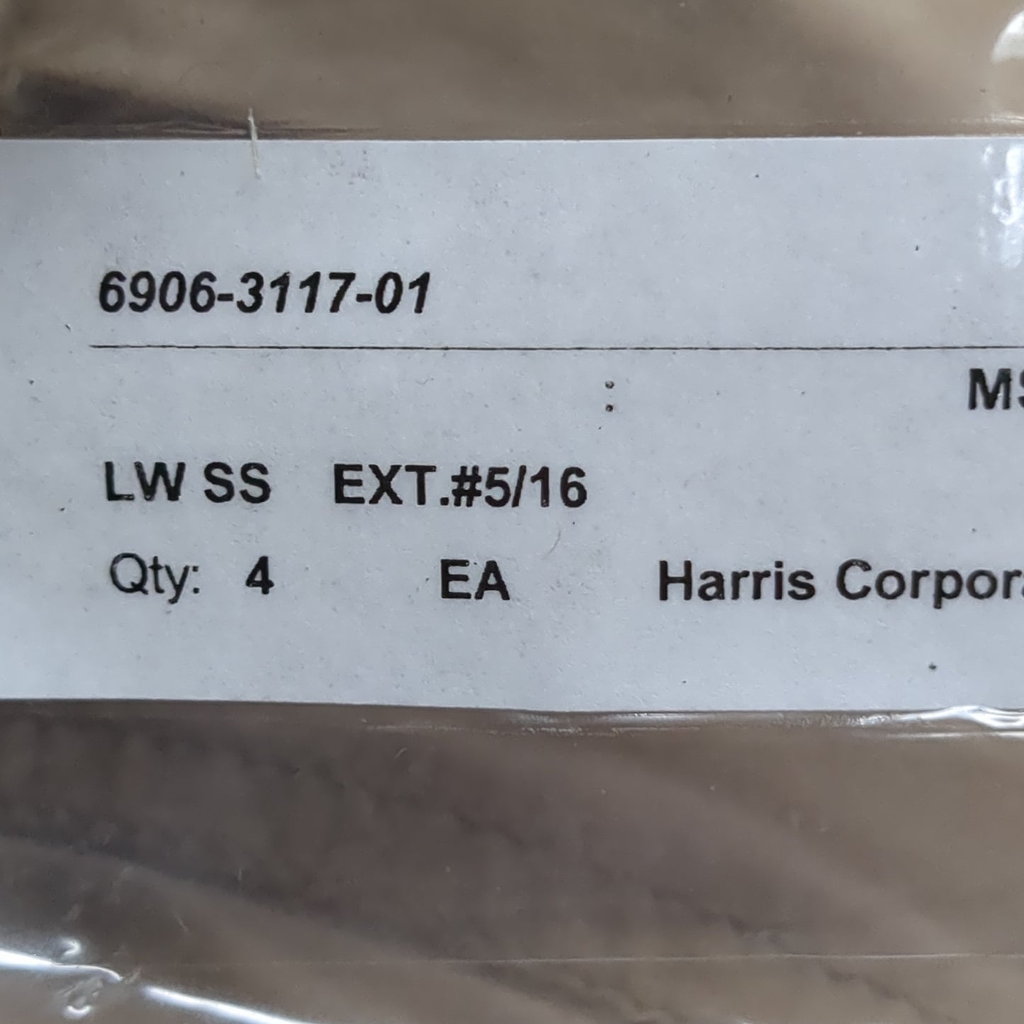 NOS Various Components for HARRIS RFCD 6906-3117-01 (fc03-17)