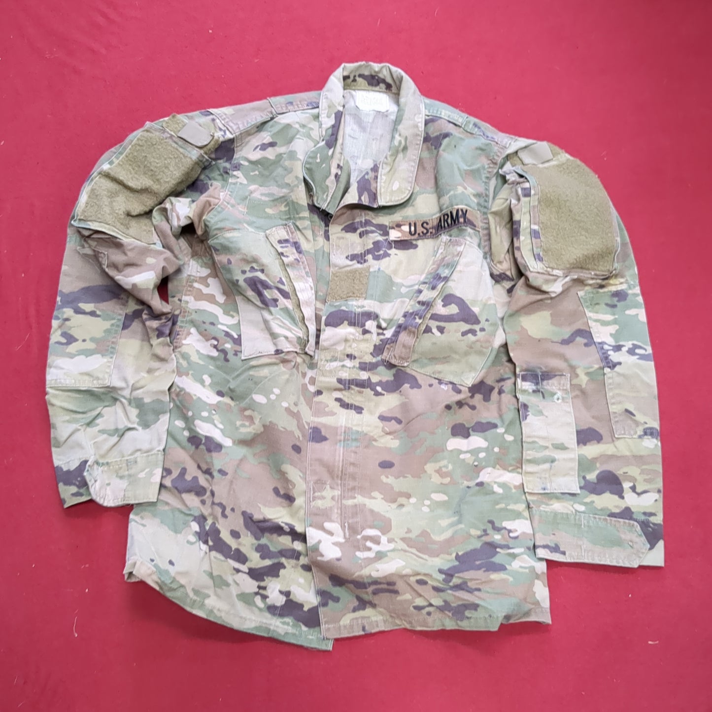 33 Regular Female Traditional OCP Uniform Top Jacket US Army Air Force Used (ec10-8)