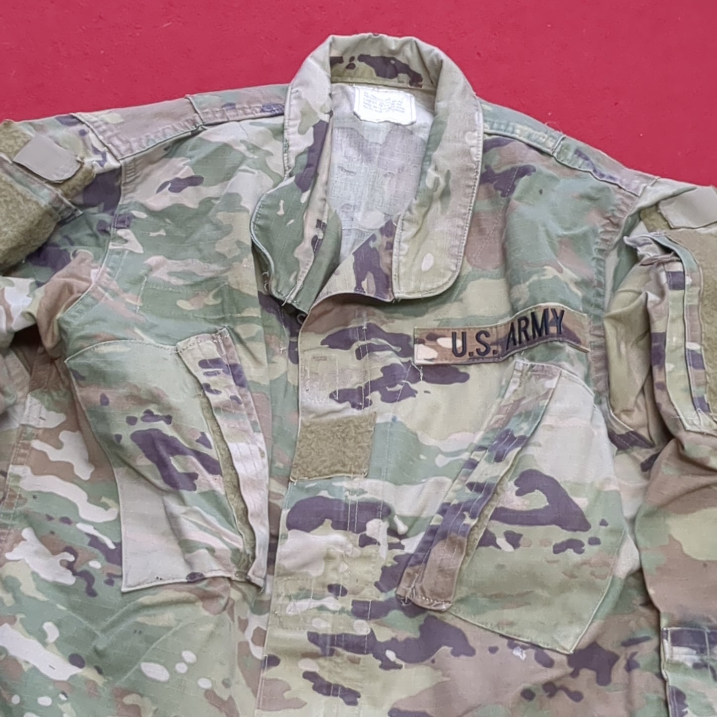 33 Regular Female Traditional OCP Uniform Top Jacket US Army Air Force Used (ec10-8)