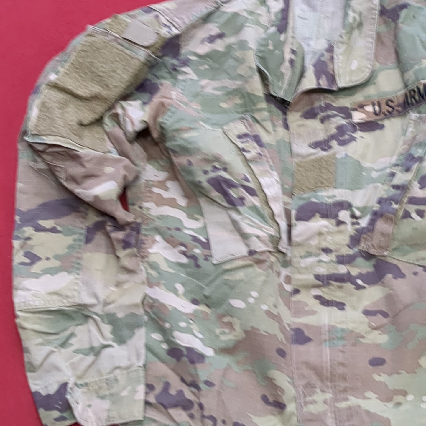 33 Regular Female Traditional OCP Uniform Top Jacket US Army Air Force Used (ec10-8)