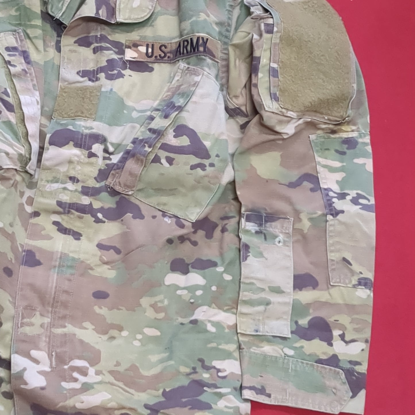 33 Regular Female Traditional OCP Uniform Top Jacket US Army Air Force Used (ec10-8)