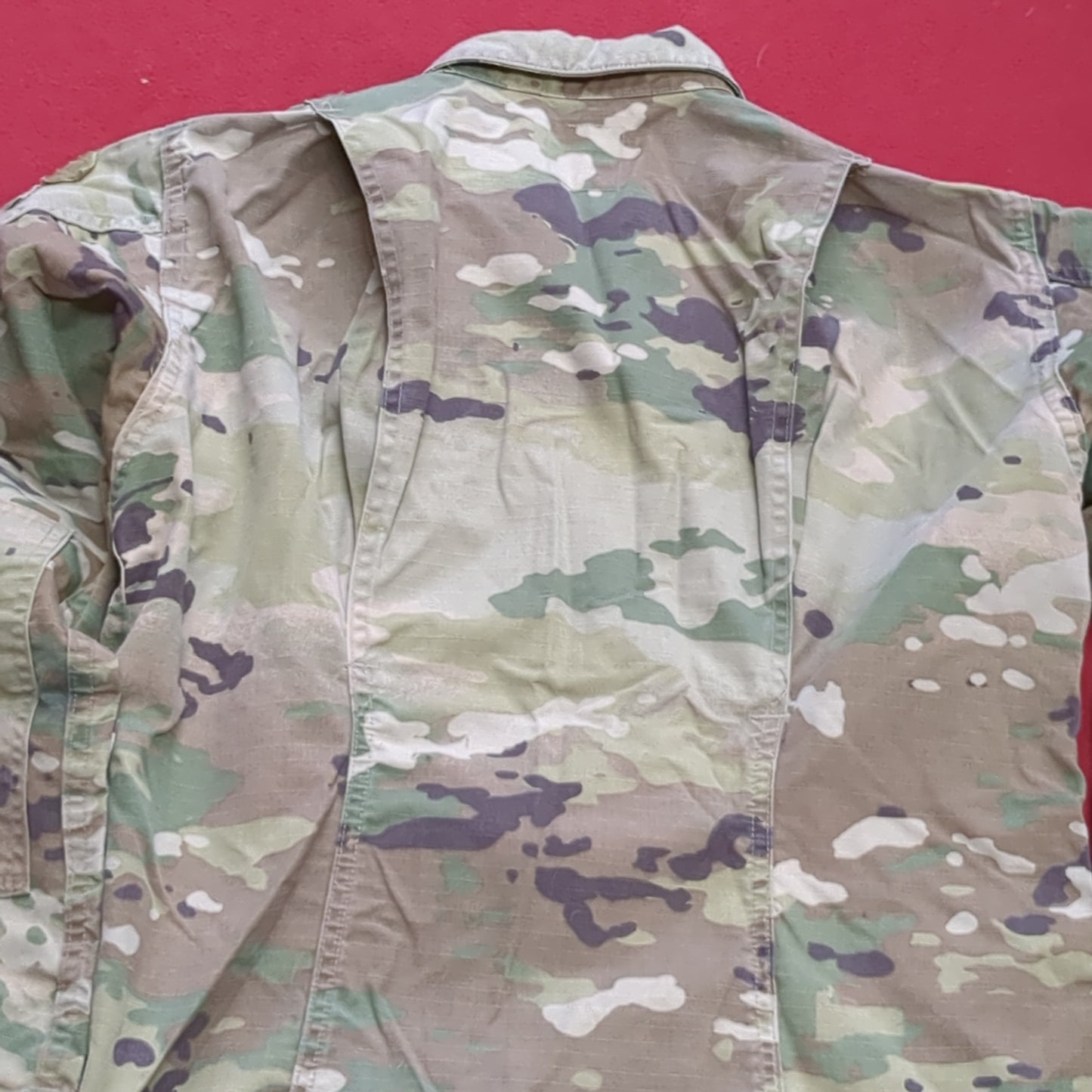 33 Regular Female Traditional OCP Uniform Top Jacket US Army Air Force Used (ec10-8)