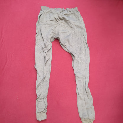 US Army Large '90s Brown Cold Weather Poly-Pro Pants Used  (fa04-g542)