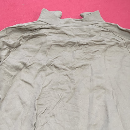 US Army Medium '90s Brown Cold Weather Poly-Pro Top Good Condition (fa04-g533)