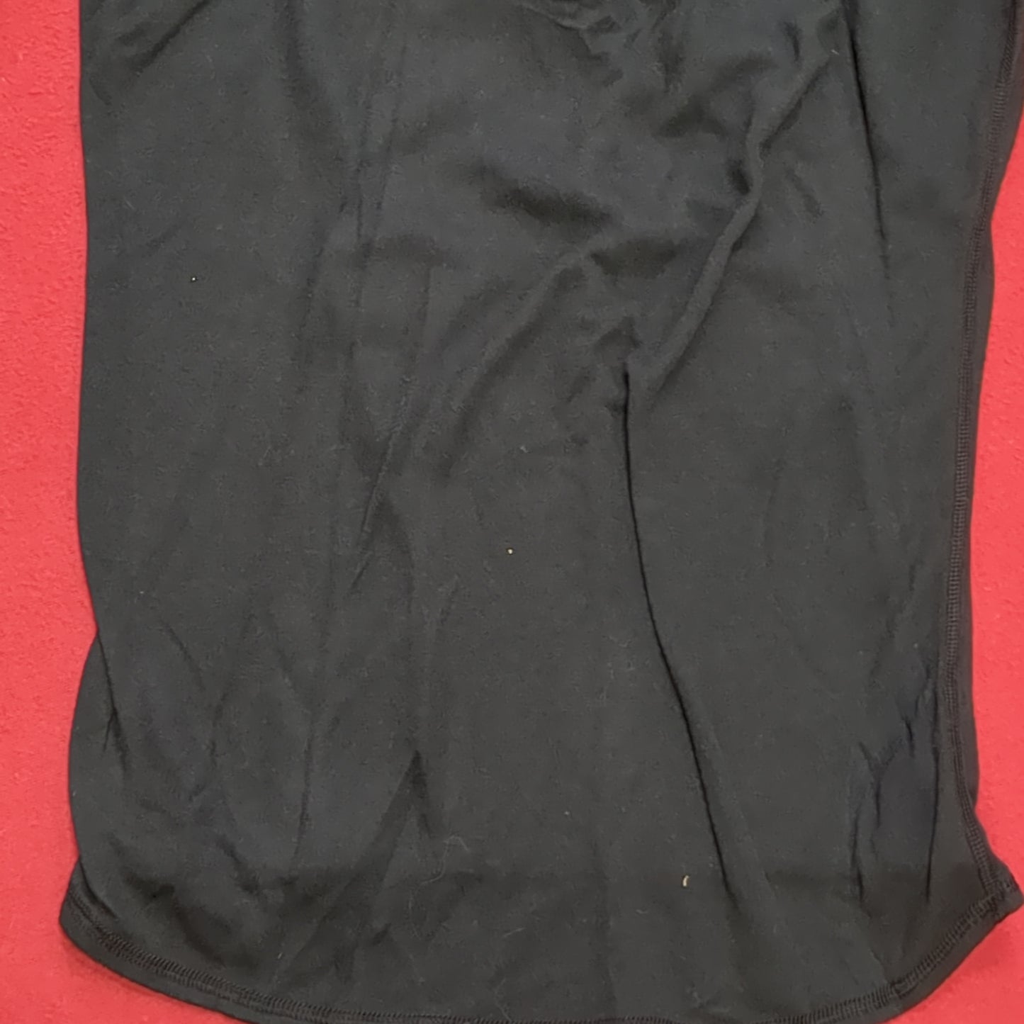US Army MEDIUM 1/4 Zip MW Cold Weather Undershirt Black Good Condition (fa04-2)