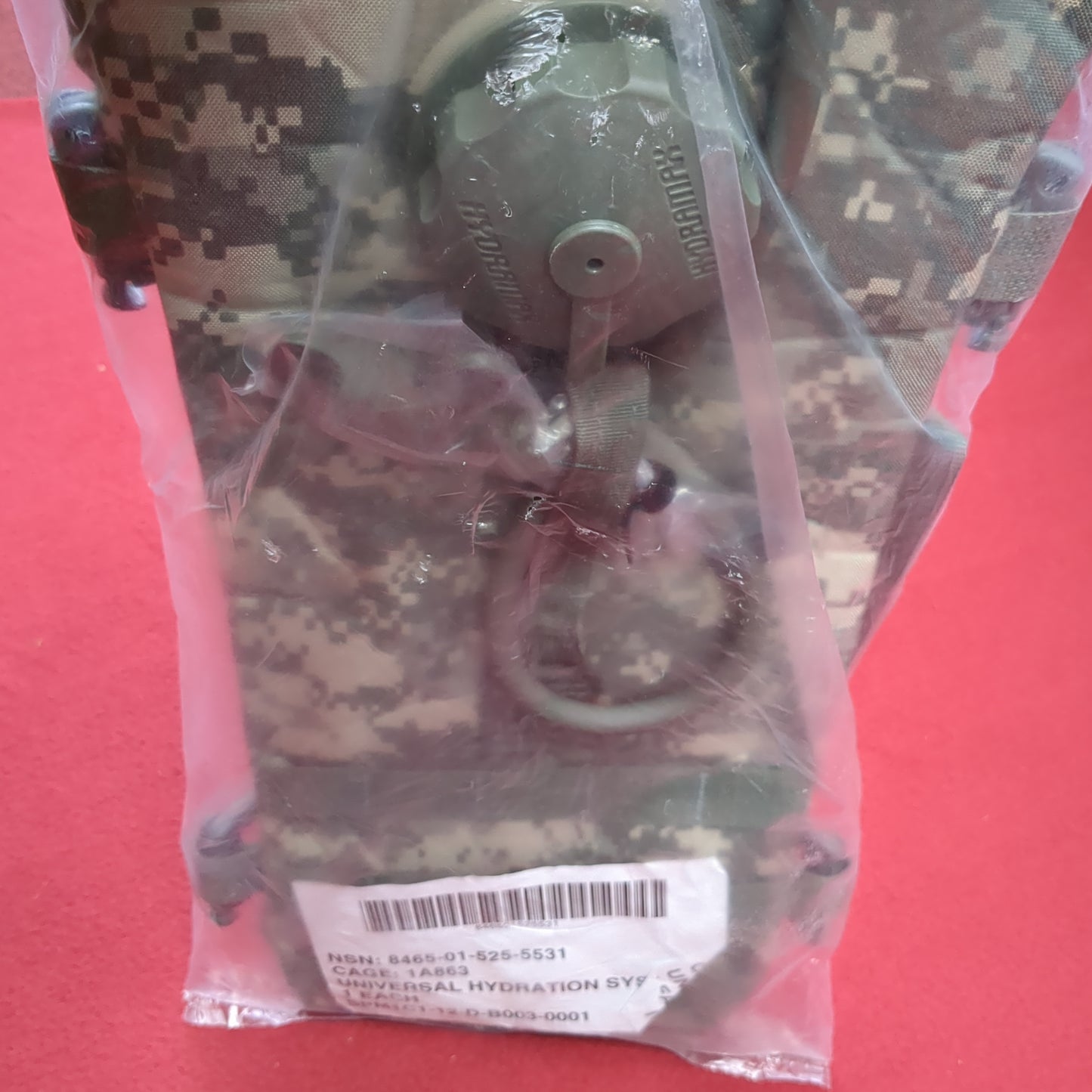 NOS Universal Hydration 3L 100oz Hydration System ACU/UCP (08o- db01-SEP140)