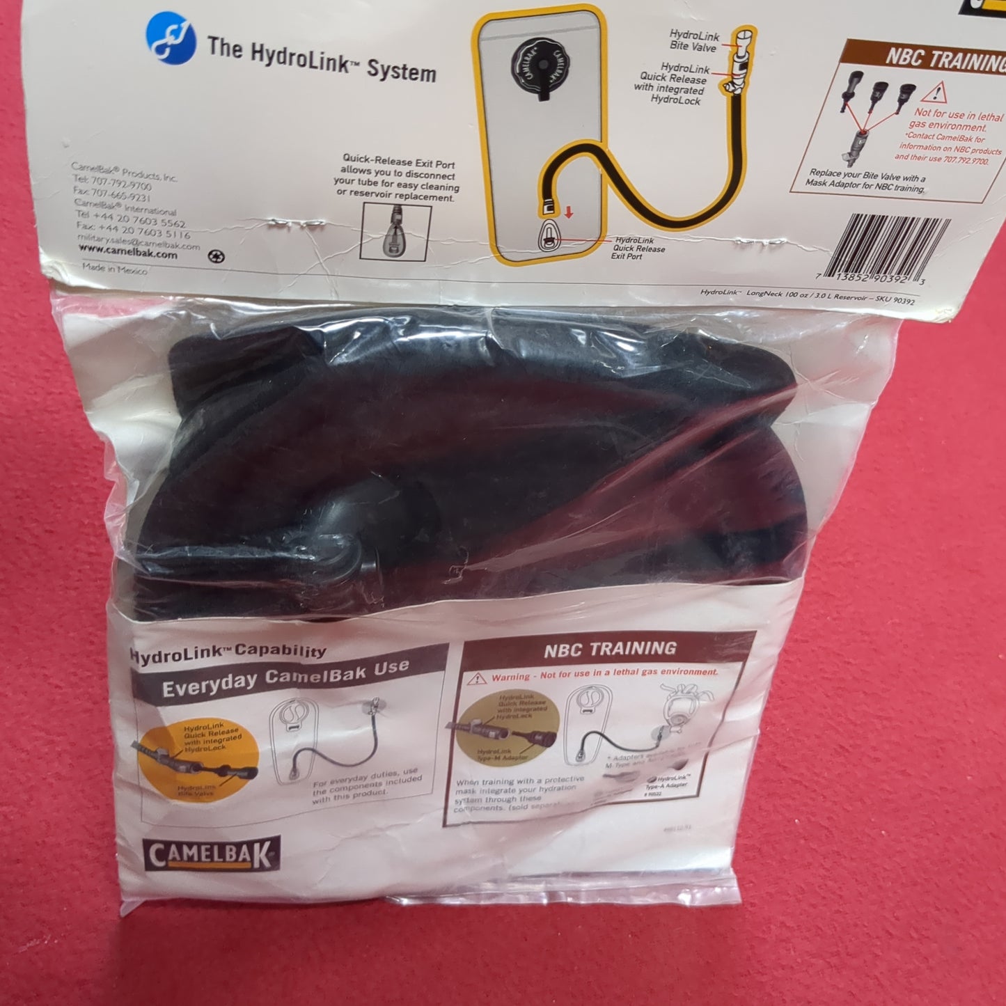 NEW Camelbak Longneck Reservoir Plus Hydrolink Tube Kit 100oz (eb07-C130)