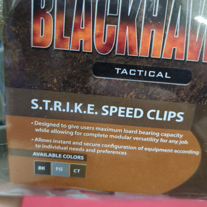 NOS BlackHawk Single Magazine Molle II UCP Pouch with S.T.R.I.K.E Speed Loaders (fb12-MH470)