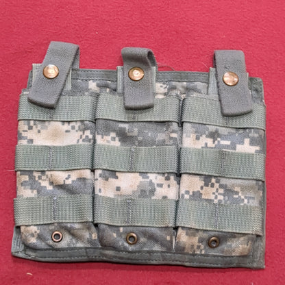 SPEC-OPS 3 Triple Magazine Pouch Molle ACU UCP Good Condition (fb12-g56)