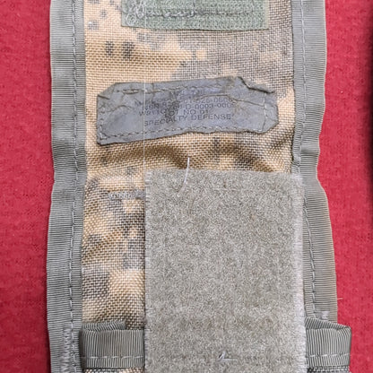 LOT of 2 - US Army Double 2 Magazine Molle Pouch ACU UCP Used (fb12-g93)
