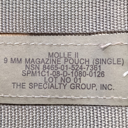 US Army Pistol Magazine Pouch UCP Molle II Good Condition (acu?-MH114)