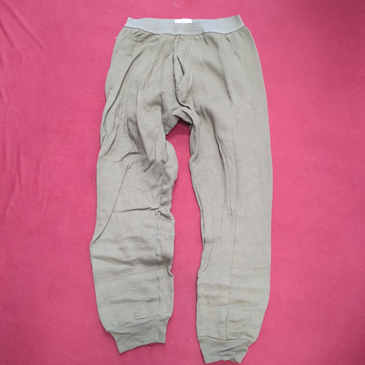 1980s/90s US Army Medium Cold Weather Pants Brown Good Condition (BA35)