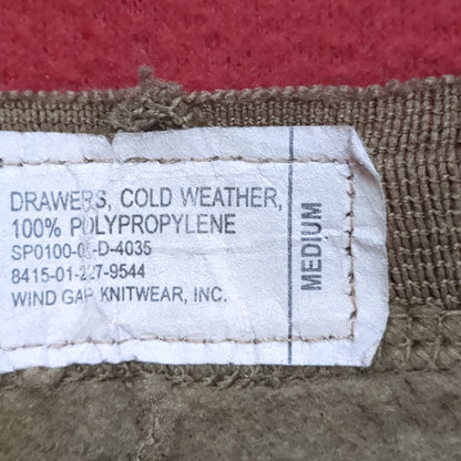 1980s/90s US Army Medium Cold Weather Pants Brown Used (ec09-34)