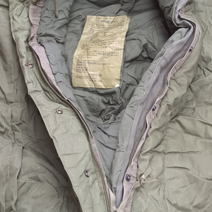 1980s USGI Intermediate Cold Weather Sleeping Bag Olive Green OD (BB03-SEP161)