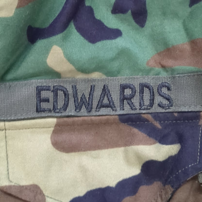 US Army Medium/Regular BDU Woodland Man's Cold Weather Field Jacket (fa14-SEP165)
