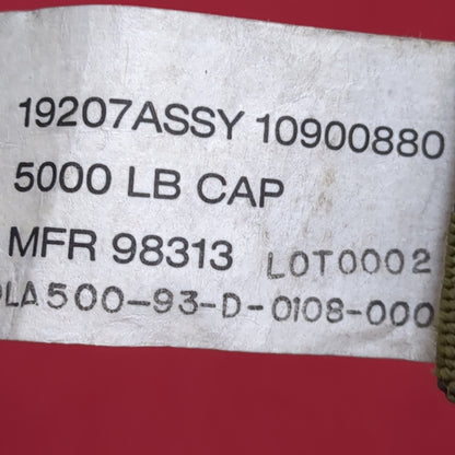 NOS US Army 5000lb Tie-Down Cargo Ratchet Strap (BA04-OCT21)