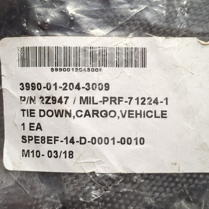 NOS US Military Tie-Down, Cargo Vehicle  3990-01-204-3004 (BA04-OCT22)