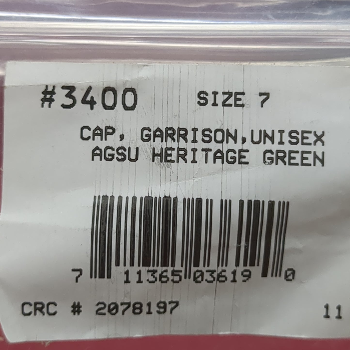 NOS US Army AGSU Garrison Heritage Unisex Green Cap Size 7 (DG- ea01-OCT24)