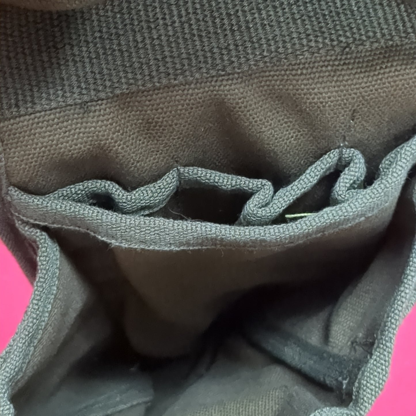 US Army CW-503 / PRC-25 Radio Accessories Bag Excellent Condition (ab12-OCT28)