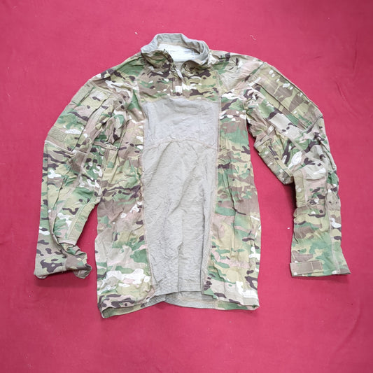 NOS Large 1/4 Quarter Zip Type 2 Combat OCP Multicam FRAC Top Shirt (cso2-fa15-MAR64)