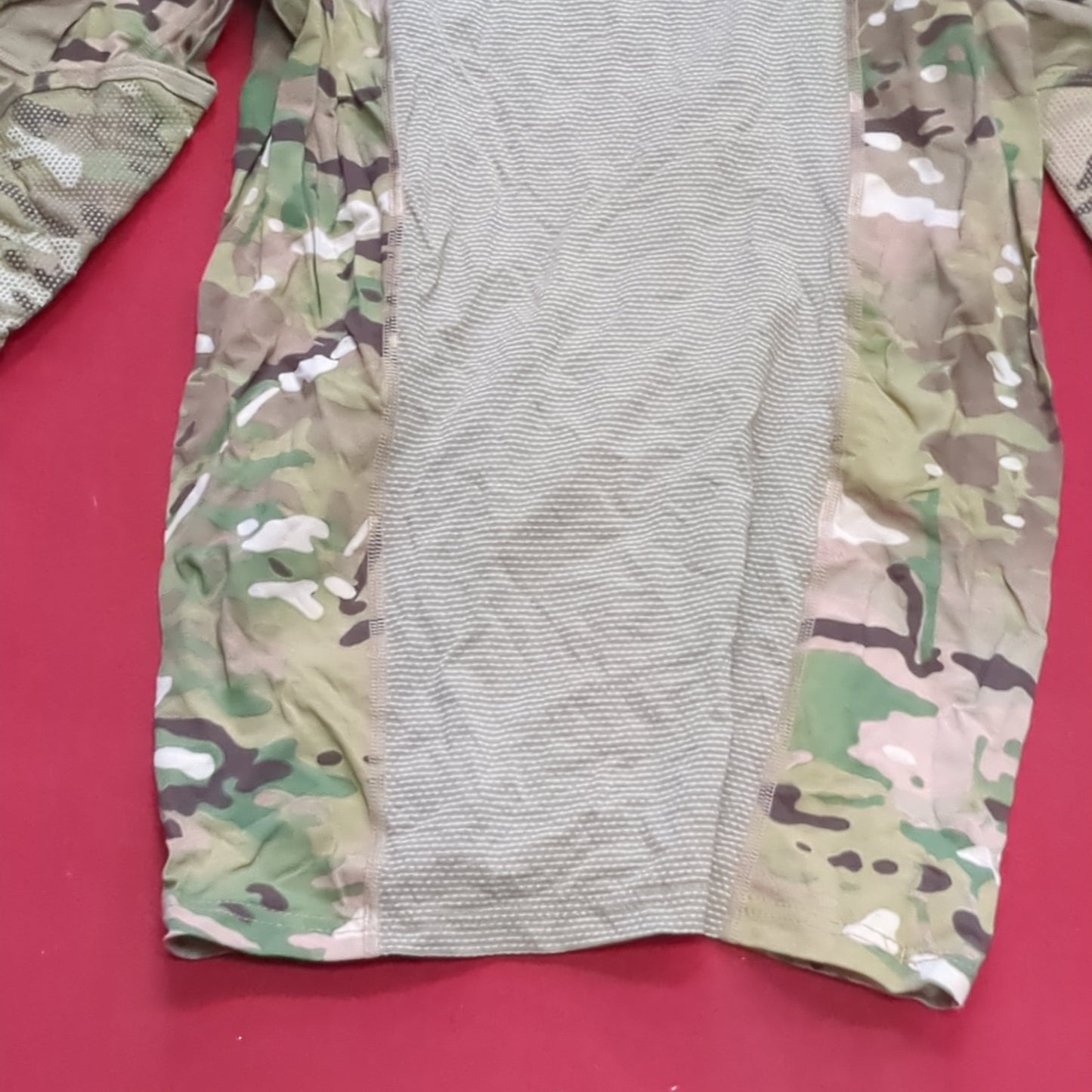 X-Large 1/4 Quarter Zip Type 2 Combat OCP Multicam FRAC Top Shirt USED (cso2- fa15-GUA91)