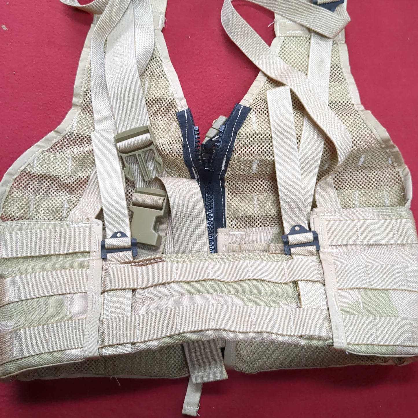 US Army Desert Camouflage FLC Fighting Load Carrier DCU Excellent Condition (EB16-OCT59)