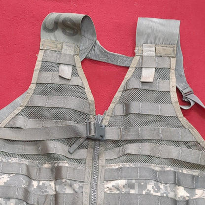 Chest Rig ACU UCP Digitial Camo Fighting Load Carrier FLC Molle Excellent Condition (EB16-OCT61)