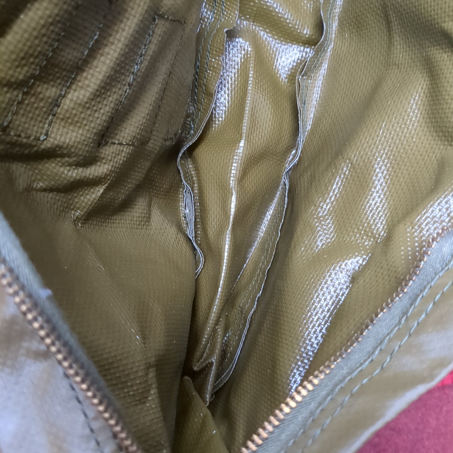 Vintage US Military Carrying Bag Case Pouch Excellent Condition (aa12-OCT69)