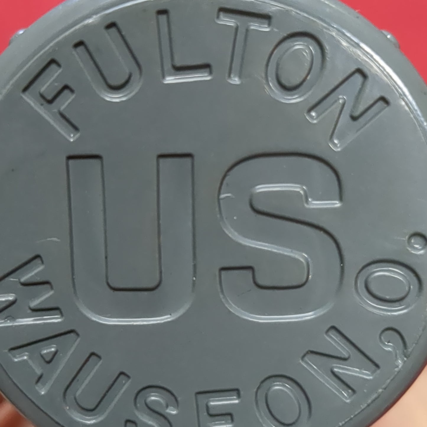Vintage US Navy Fulton Pilots Survival Light Gray Excellent Condition (06cc- ca9-OCT72)