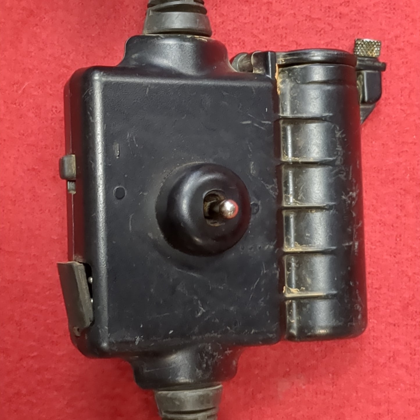 US Army Bose Tri-port Military Tactical Headset W/ Microphone Excellent Condition (fc03-OCT73)