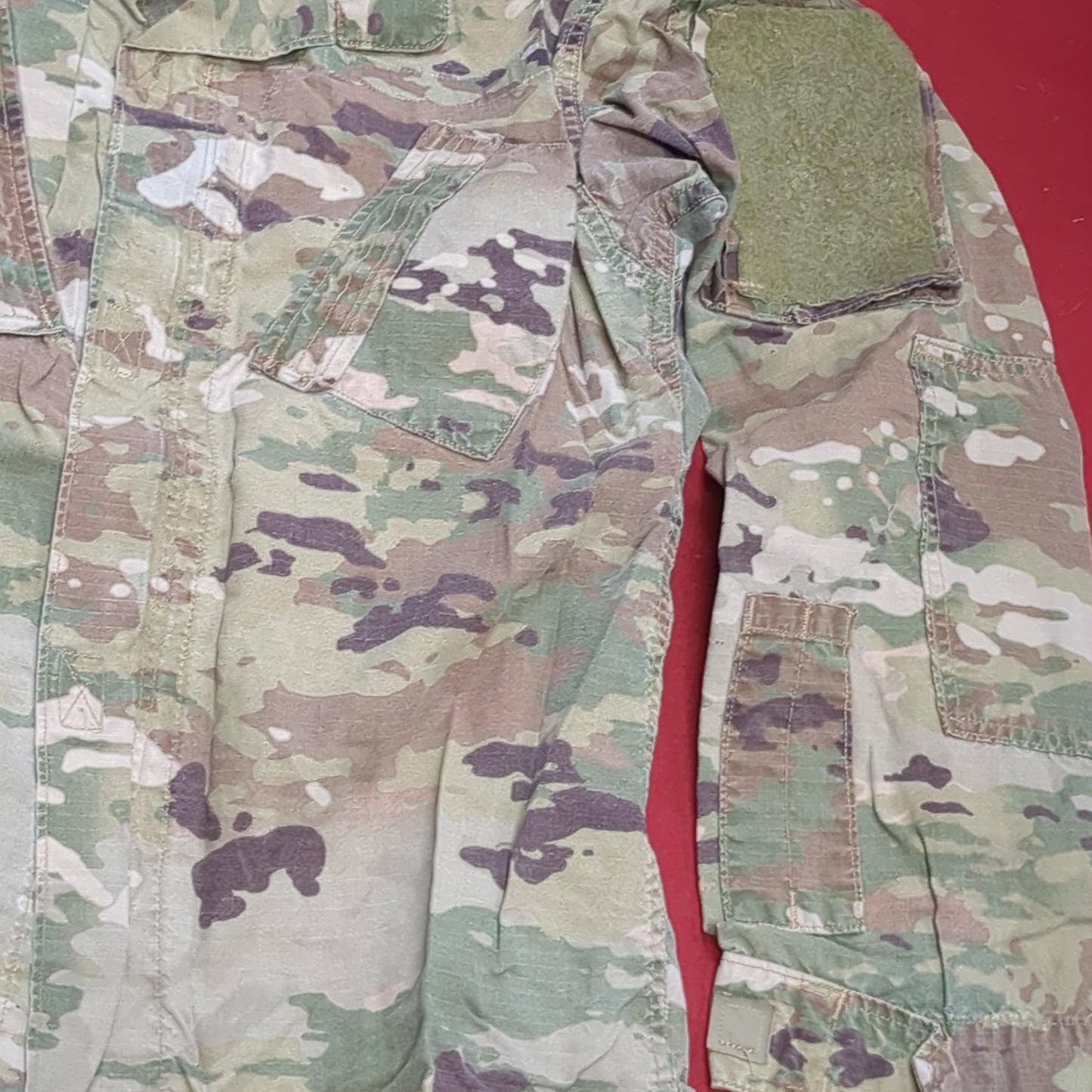 SET of US Army SMALL REGULAR Multicam OCP Uniform FRAC Top Pants (ocp1- fa19-g340)