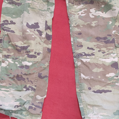 SET of US Army SMALL REGULAR Multicam OCP Uniform FRAC Top Pants (ocp1- fa19-g340)
