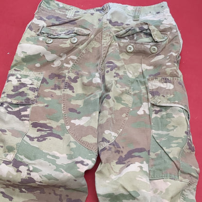 SET of US Army SMALL REGULAR Multicam OCP Uniform FRAC Top Pants (ocp1- fa19-g340)