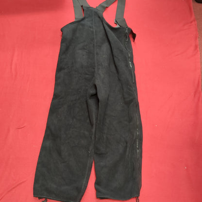 NOS USGI Medium Short Regular 6912 BLACK FLEECE Bib Excellent Condition (31o- da15-06)