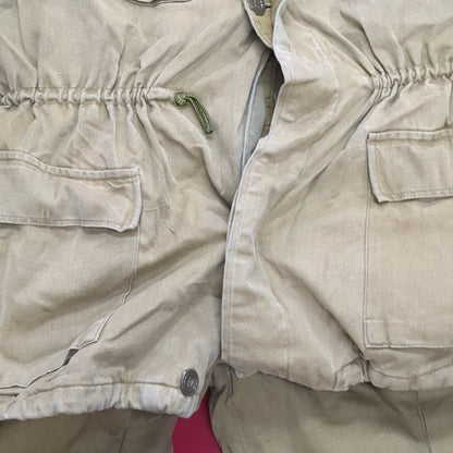 Soviet Union AFGHAN UNIFORM PEA COAT & PANTS Cold Weather USSR Winter Russian Excellent Condition (1g 26o-1 da13-)