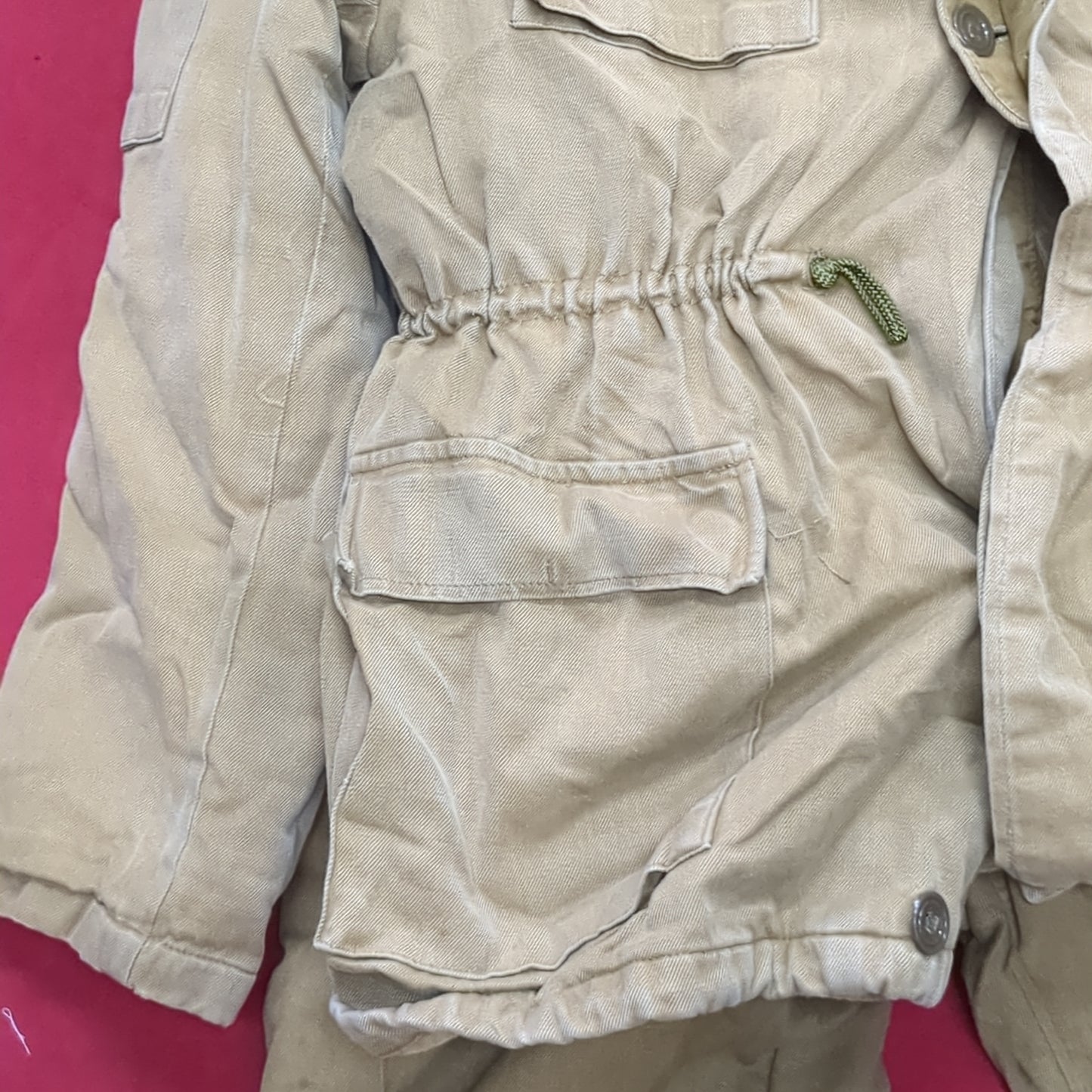 Soviet Union AFGHAN UNIFORM PEA COAT & PANTS Cold Weather USSR Winter Russian Excellent Condition (1g 26o-1 da13-)