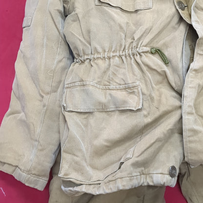 Soviet Union AFGHAN UNIFORM PEA COAT & PANTS Cold Weather USSR Winter Russian Excellent Condition (1g 26o-1 da13-)
