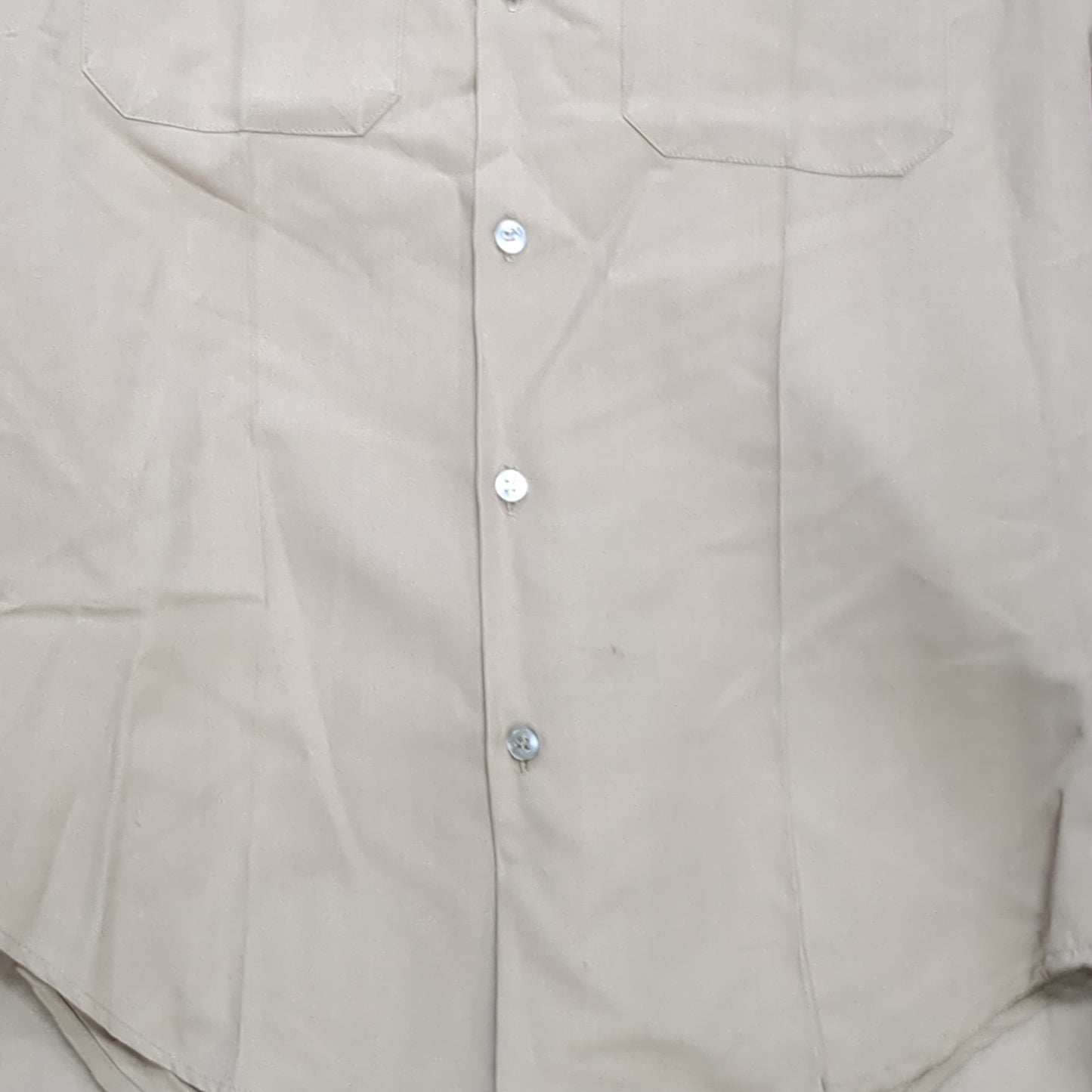 Vintage Vietnam US Army Men's Uniform Tan 445 Short-Sleeve Shirt Trousers Excellent Condition (cw- ea04-OCT91)
