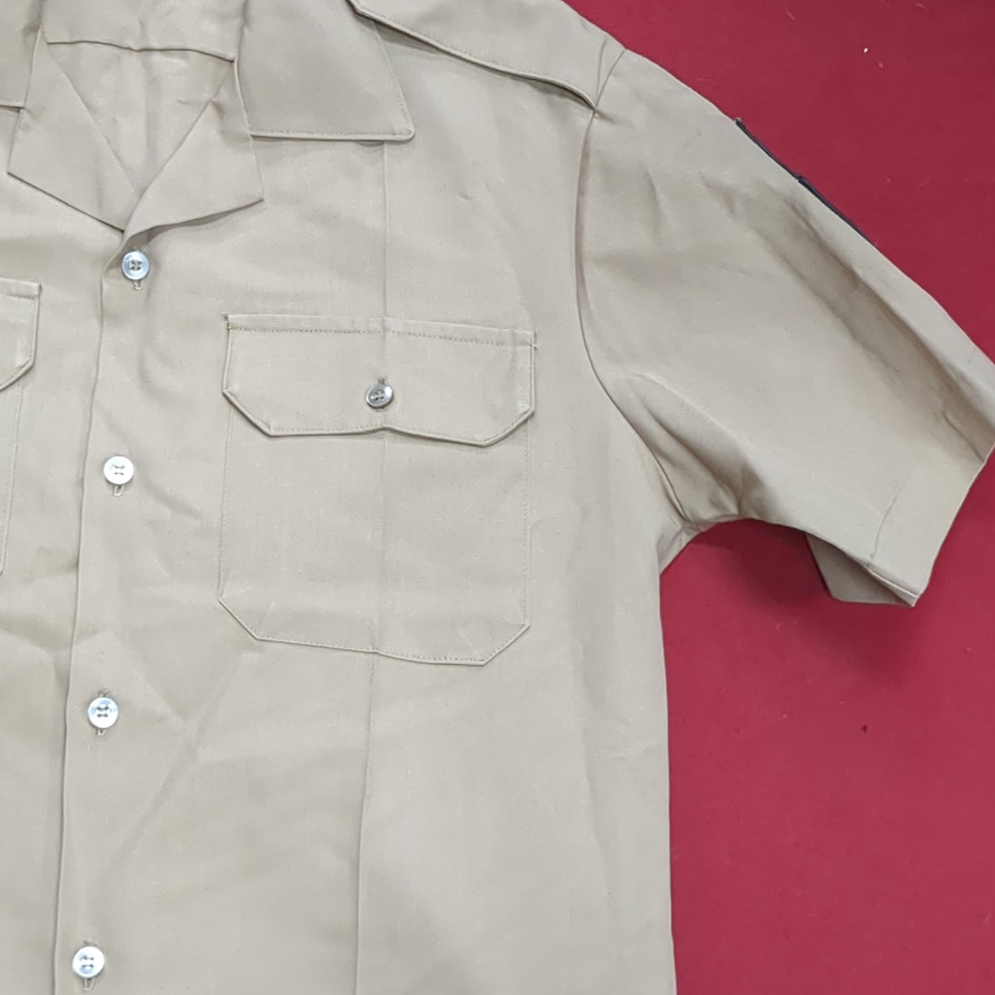 Vintage Vietnam US Army Men's Uniform Tan 445 Short-Sleeve Shirt Trousers Excellent Condition (cw- ea04-OCT91)