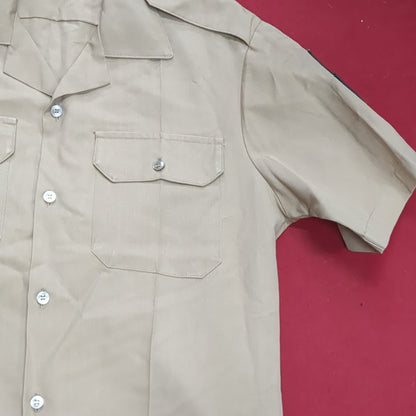 Vintage Vietnam US Army Men's Uniform Tan 445 Short-Sleeve Shirt Trousers Excellent Condition (cw- ea04-OCT91)