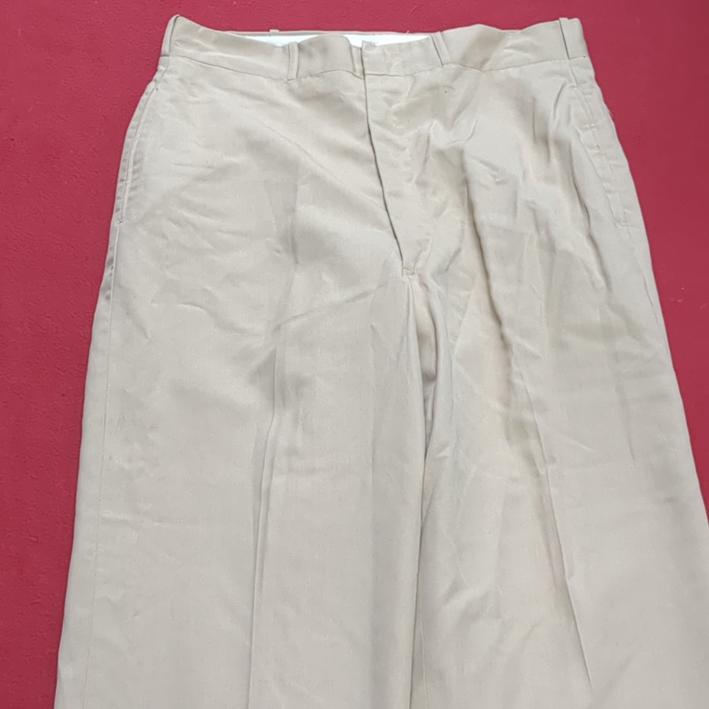 Vintage Vietnam US Army Men's Uniform Tan 445 Short-Sleeve Shirt Trousers Excellent Condition (cw- ea04-OCT91)